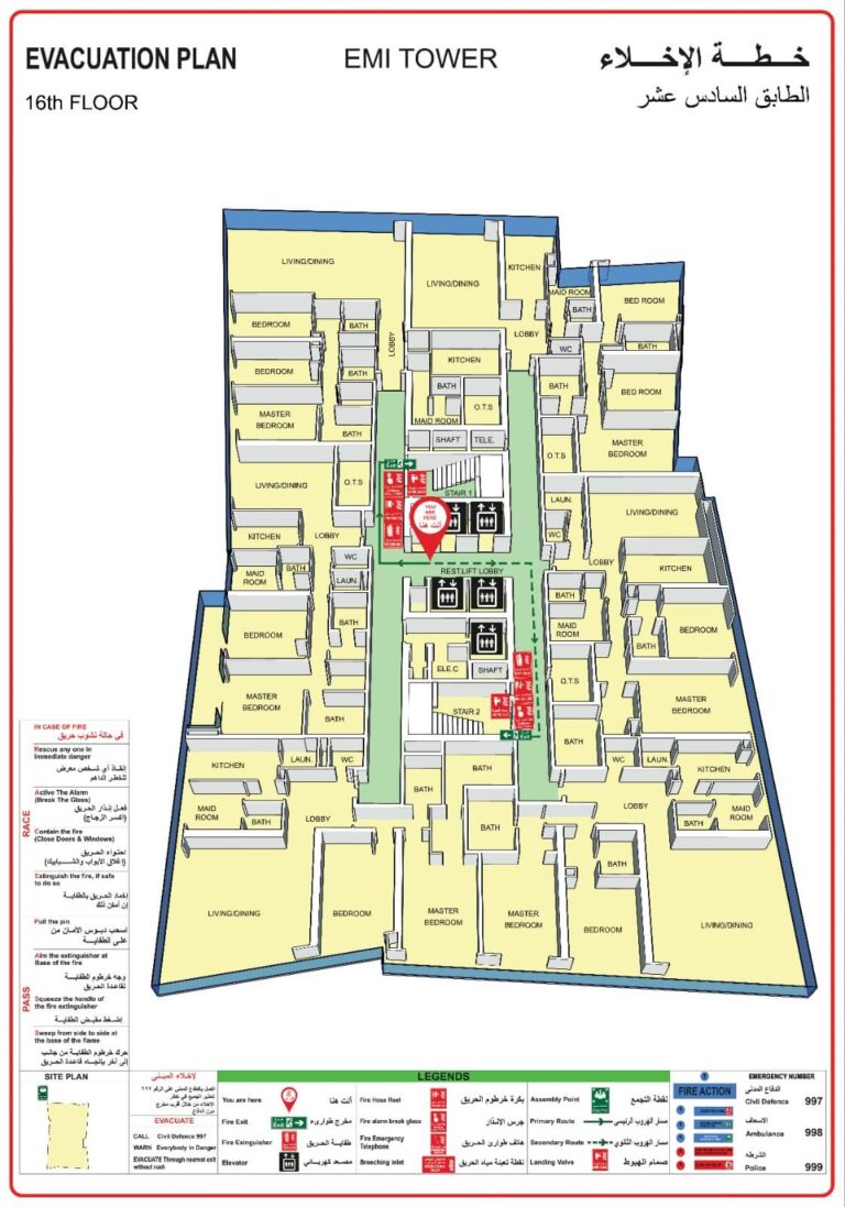 Emergency Evacuation Plan UAE